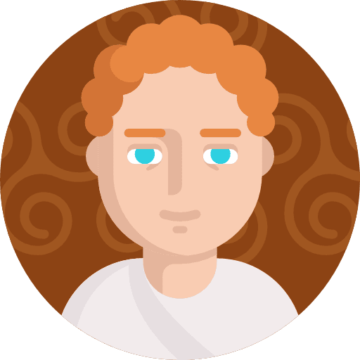 Man people greek avatar icon