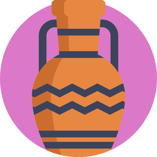 Vase cultures antique greece icon