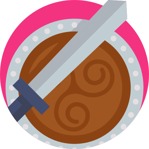 Weapons sword weapon defense icon