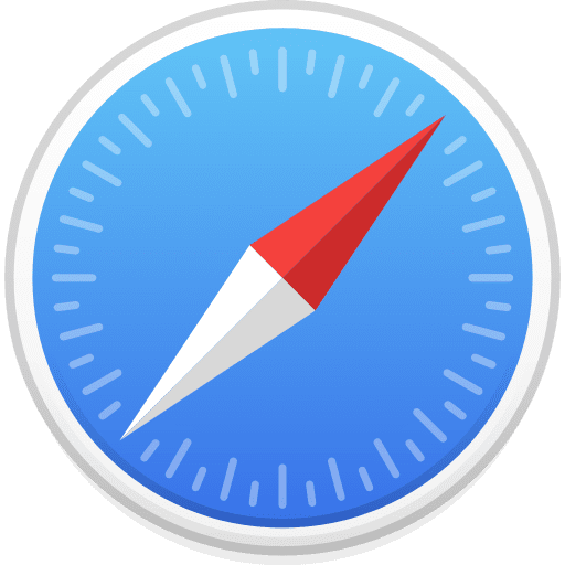 Safari brand logotype apple icon