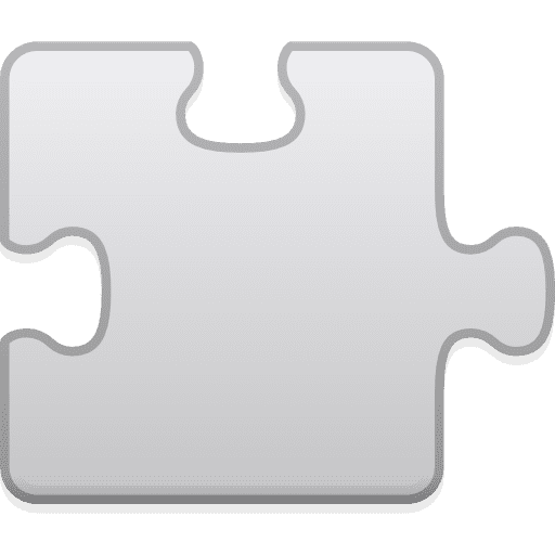 Extensions brands and logotypes addon piece icon