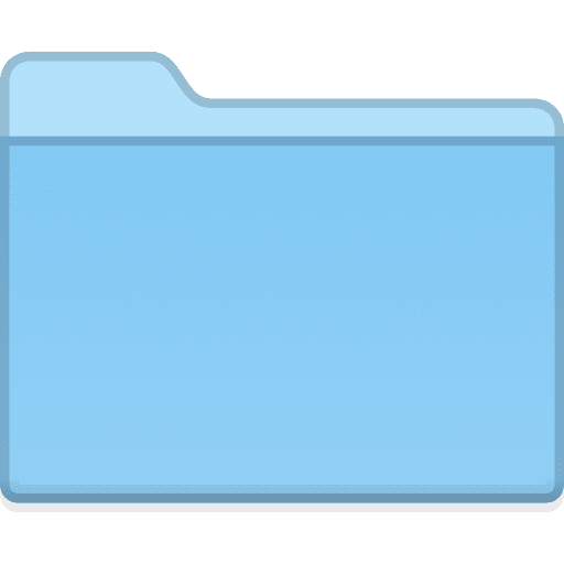 Folder iphone touch screen files and folders icon