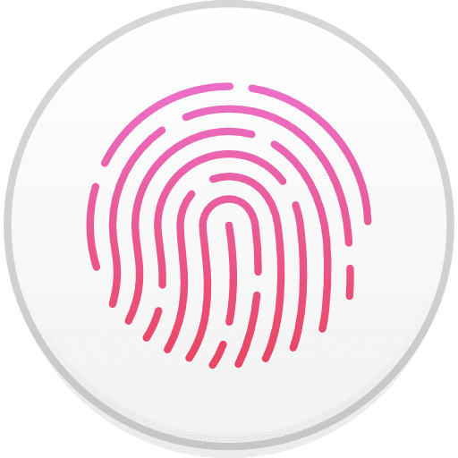 Touch id touch id iphone mobile phone icon