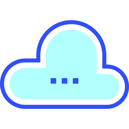 Cloud computing cloud computing ui storage icon