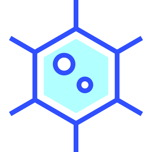 Virus medical science biology icon