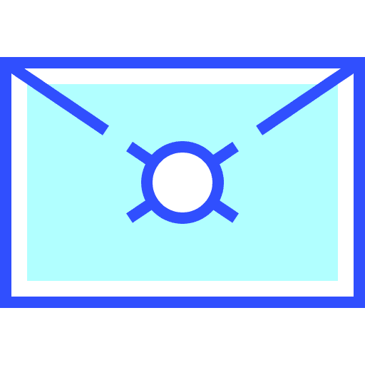 Spam malware multimedia emails icon