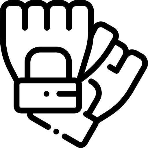 Gym gloves sports gym sports and competition icon