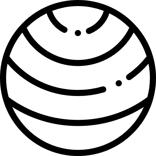 Ball exercise sports yoga ball icon