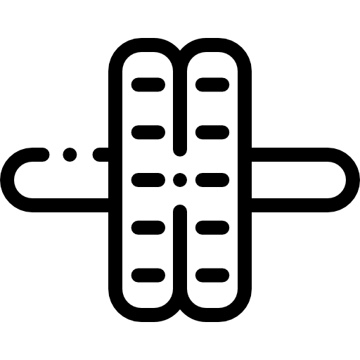 Dumbbell sports and competition gym sports icon