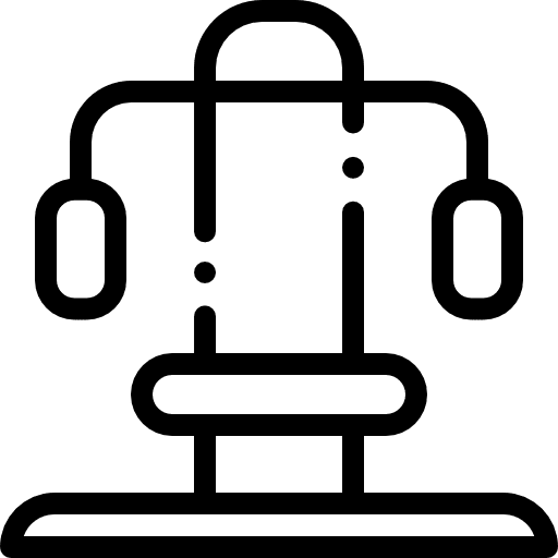 Machine sports gym gymnasium icon