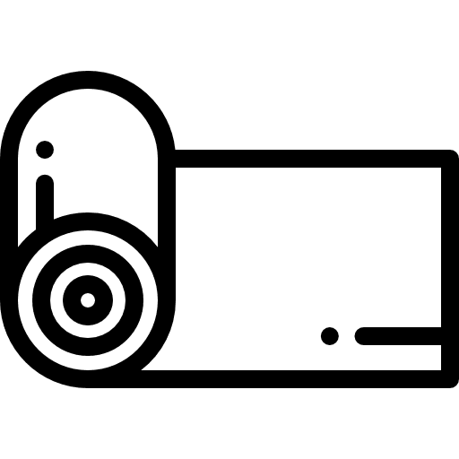 Yoga mat yoga mat sports sports and competition icon