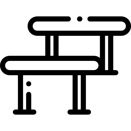 Barrels sports and competition jump exercise icon