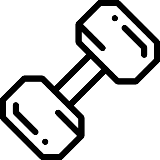 Dumbbell dumbbells dumbbell tools and utensils icon