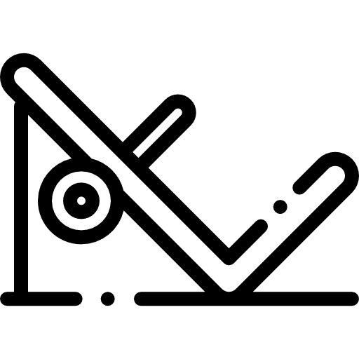 Machine gymnasium gym sportive icon