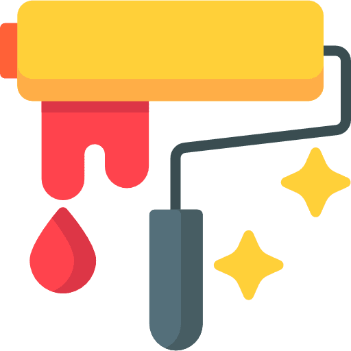 Paint roller edit tools painter paint icon