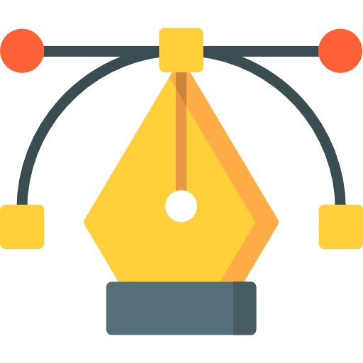 Vector graphic design graphic tool vector icon