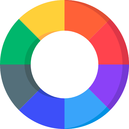 Color palette colors art painting icon