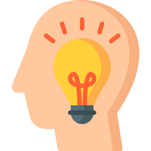 Ideas strategy creativity brainstorm icon