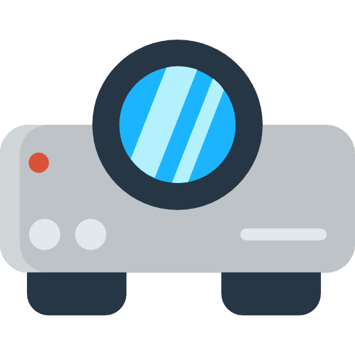 Projector image picture electronics icon