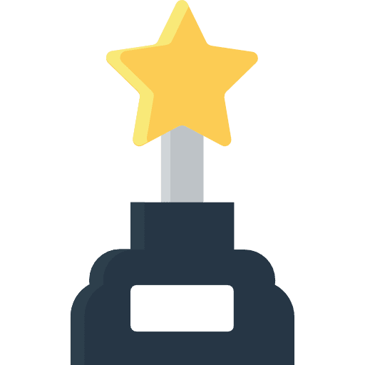 Star entertainment champion trophy icon