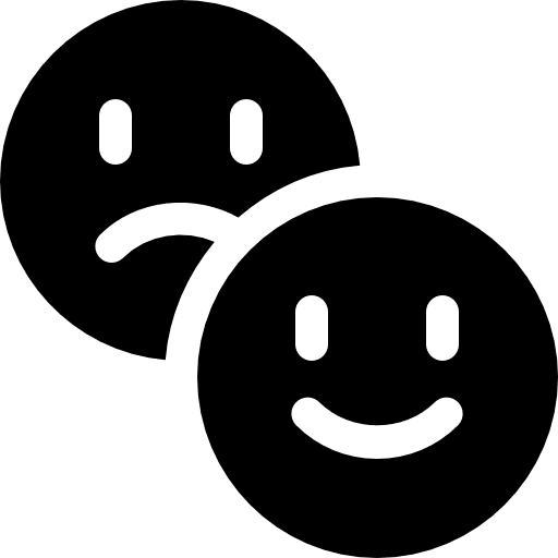 Review thumb up dislike communications icon