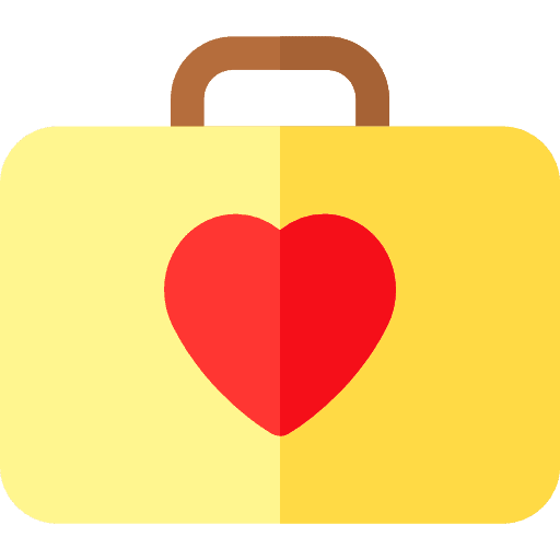 Case love case heart icon