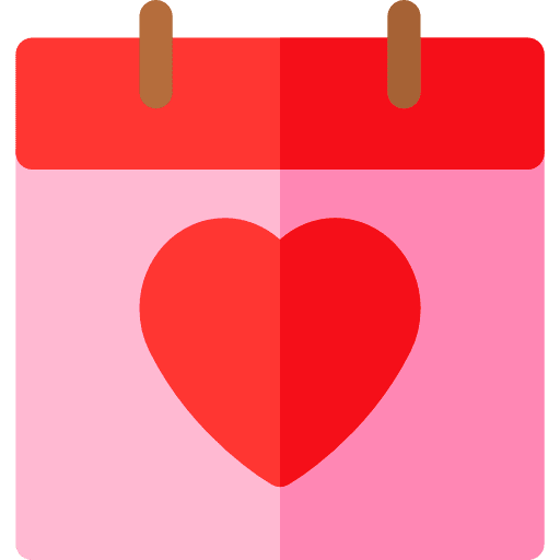 Date wellness exercise schedule icon