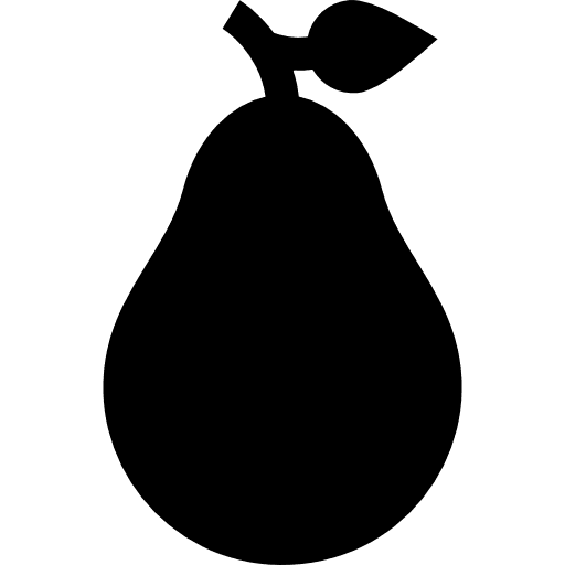 Pear vegan diet vegetarian icon