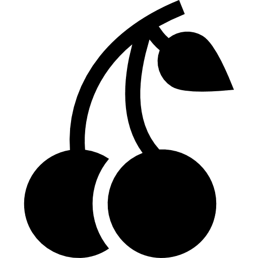 Cherry cherries food and restaurant food icon