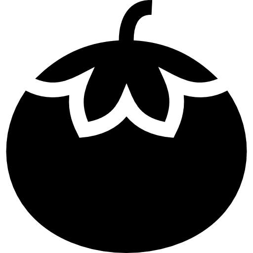 Tomato food and restaurant organic fruit icon