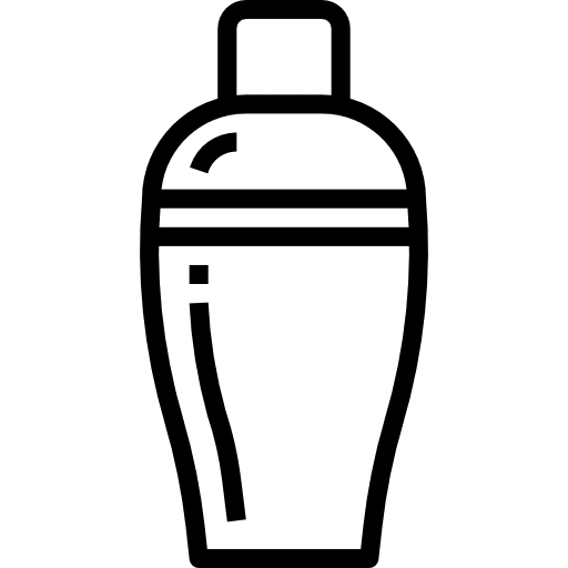 Shaker cocktails furniture and household bar icon