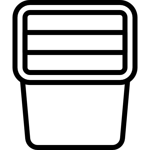 Box box food and restaurant knock icon