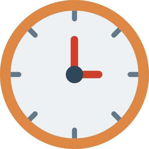 Clock time watch tool icon