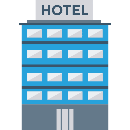 Hotel hotel vacations hostel icon