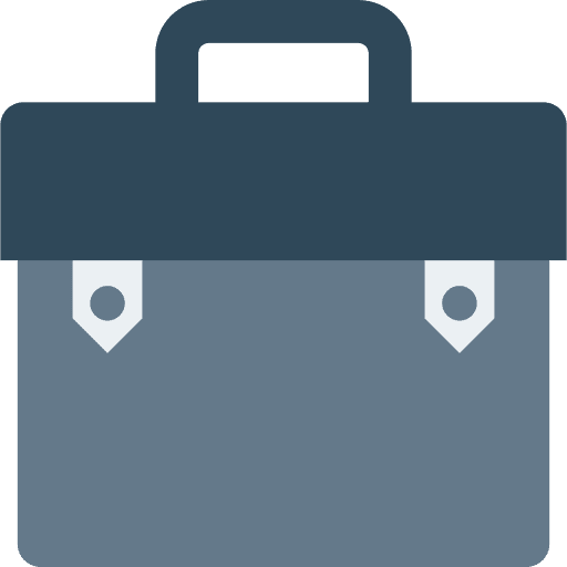 Briefcase briefcase bag portfolio icon