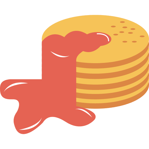 Pancakes baker french pancakes icon
