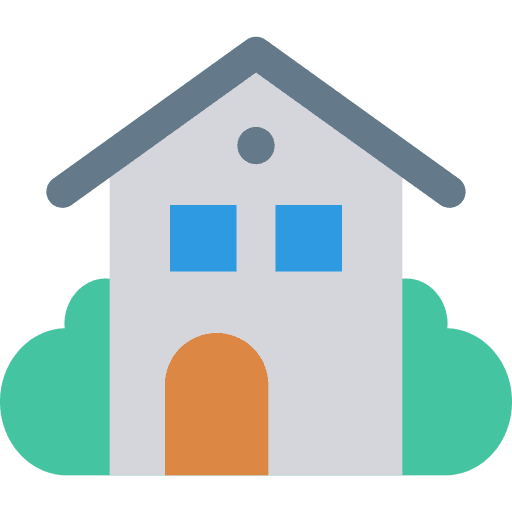 House home property architecture and city icon