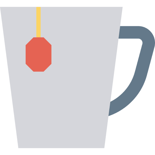 Tea food and restaurant food mug icon