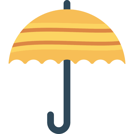 Umbrella rain umbrella rainy icon