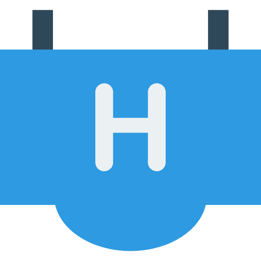 Hotel hotel sign signs icon