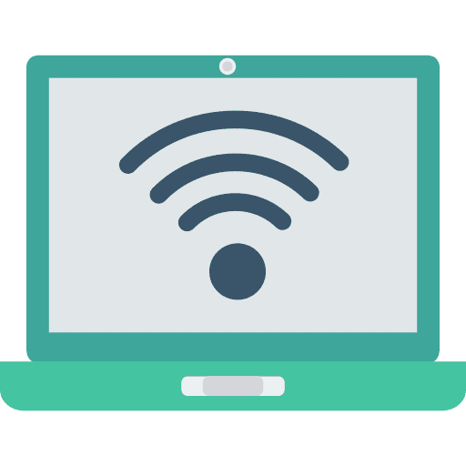 Wifi signs wireless computer icon
