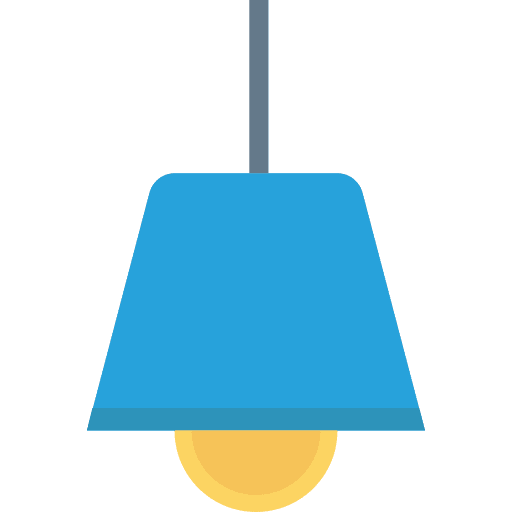 Lamp illumination lamp furniture and household icon