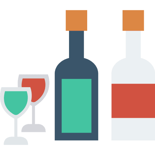 Wine bottle wine bottle alcoholic drinks icon