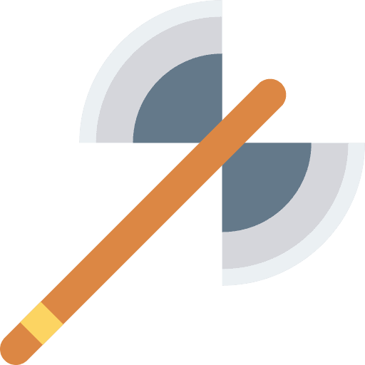 Axe cultures gaming weapons icon