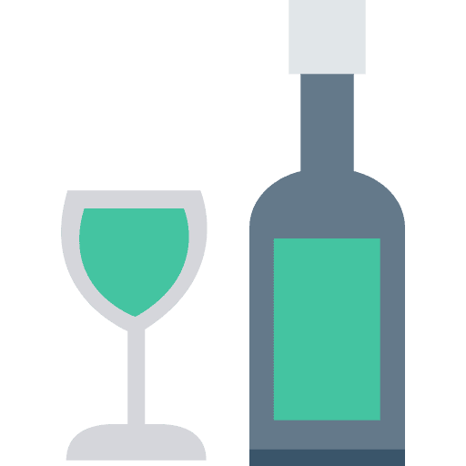 Bottle luxury bottle alcohol icon
