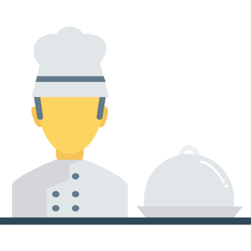 Chef food and restaurant restaurant people icon
