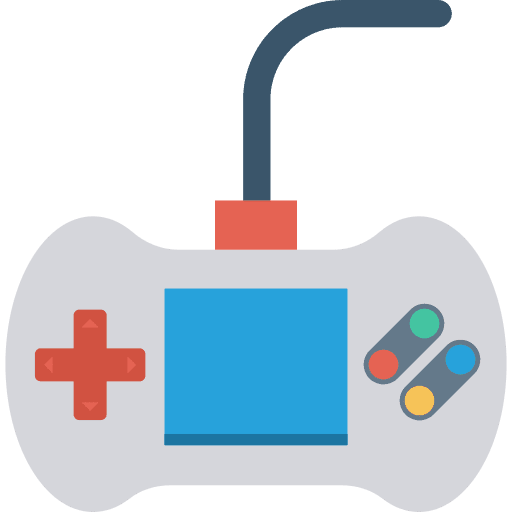 Console electronics gaming game console icon