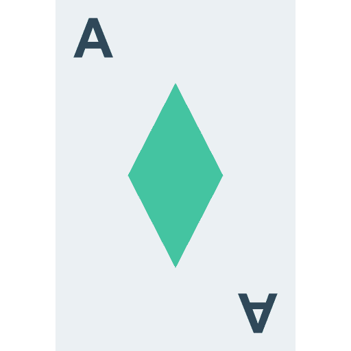 Card play card symbol icon