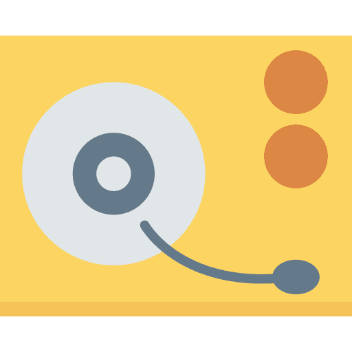 Disc player music player player music icon