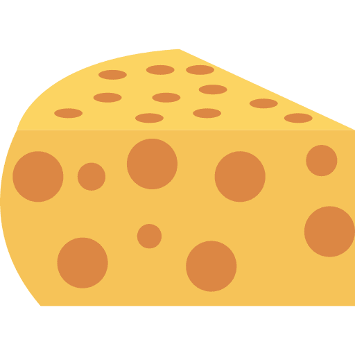 Cheese fattening milky food icon